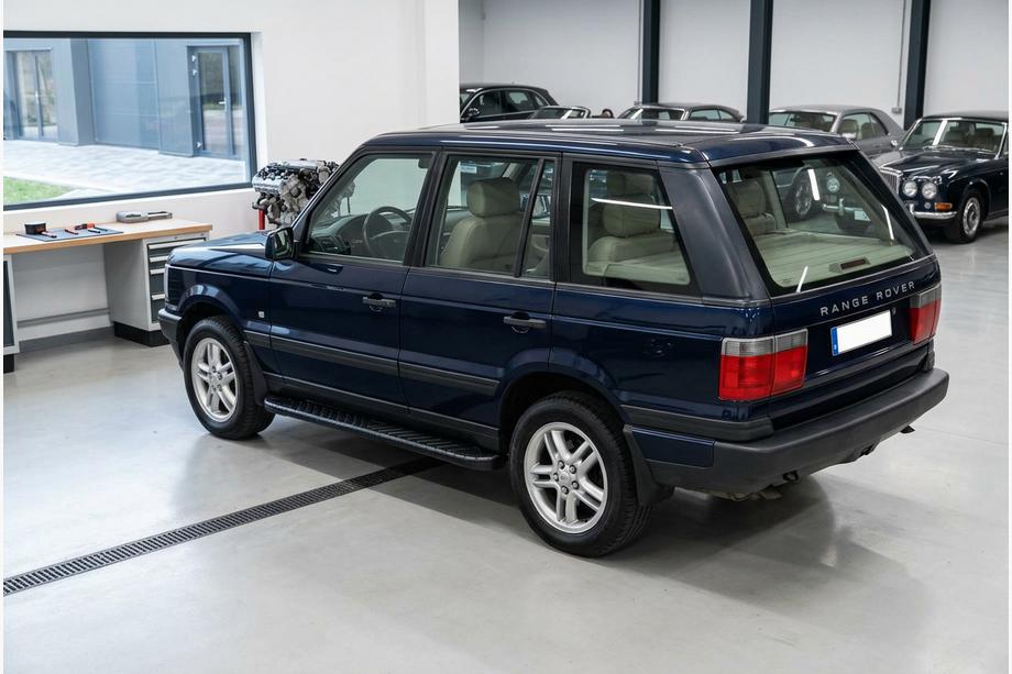 Range Rover II P38A 1997-2002 Marchepieds Latéraux Bosphorus Black (2 pcs, Aluminium) Image