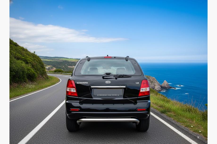Kia Sorento I BL 2002-2009 Arceau Arrière AK012 (Inox) Image