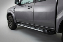 Mazda BT-50 2007-2012 Marchepieds Latéraux Sunrise (2 pcs, Aluminium) photo 1
