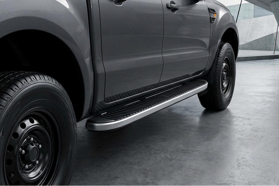 Mazda BT-50 2007-2012 Marchepieds Latéraux Tayga (2 pcs, Aluminium) Image