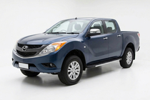 Mazda BT-50 2012- Marchepieds Latéraux Duru (2 pcs, Aluminium) photo 1