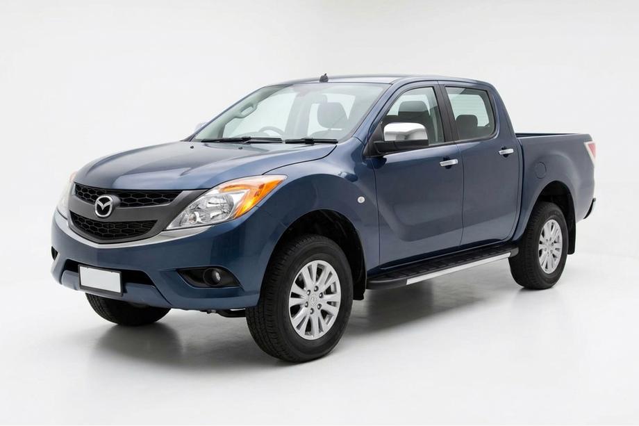 Mazda BT-50 2012- Marchepieds Latéraux Duru (2 pcs, Aluminium) Image