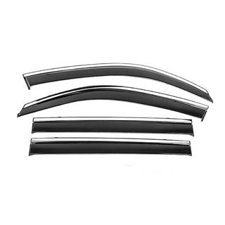 Deflecteurs de Vitres avec Moulure Chromee Niken Luxury (4 pcs) photo 2
