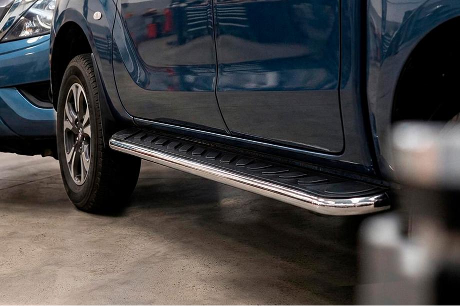 Mazda BT-50 2012- Marchepieds Latéraux Maydos V1 (2 pcs, inox) Image