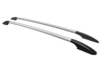 Kia Soul I 2008-2013 Barres de toit OmsaLine Solid (2 pcs, gris) photo 1