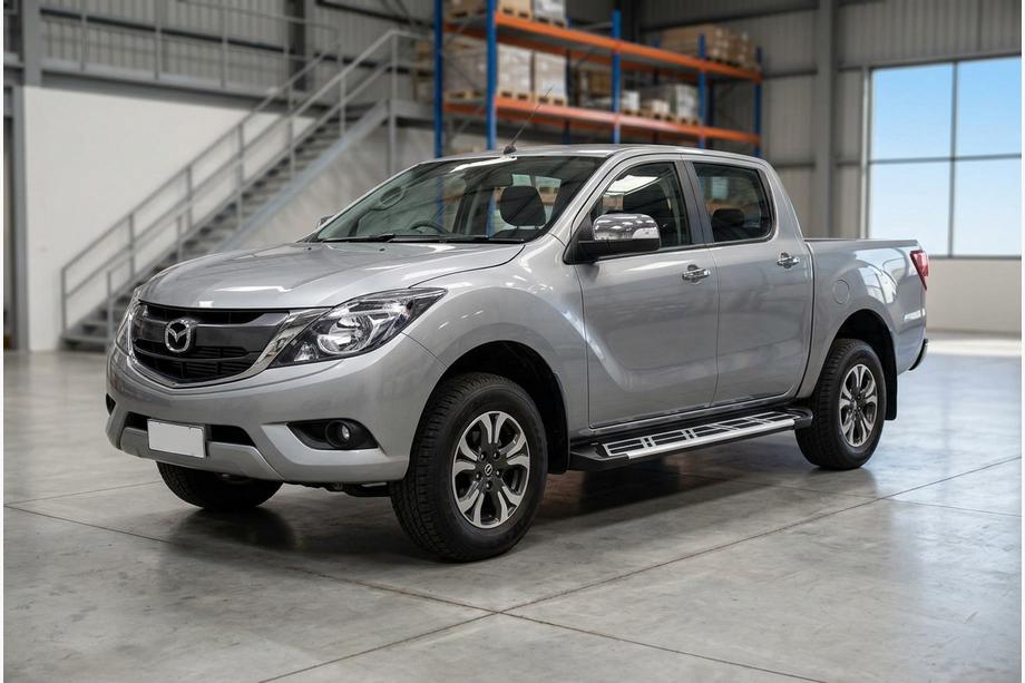 Mazda BT-50 2012- Marchepieds Latéraux Sunrise (2 pcs, Aluminium) Image