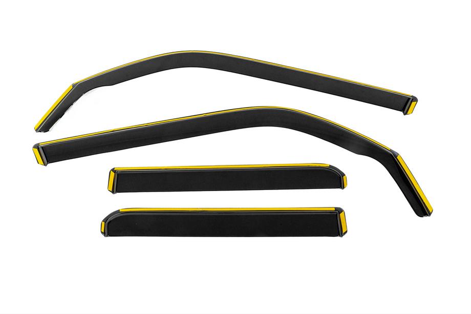 Zeekr 001 2021- Déflecteurs d'air encastrables Niken Luxury (4 pcs) Image