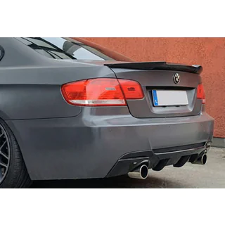 Aileron style M4 (pour E92, noir brillant)