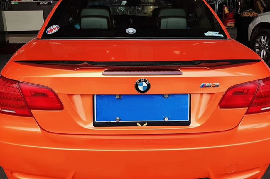 BMW 3 Series E92/E93 2006–2013 Aileron style M4 (pour E93, noir brillant) Image