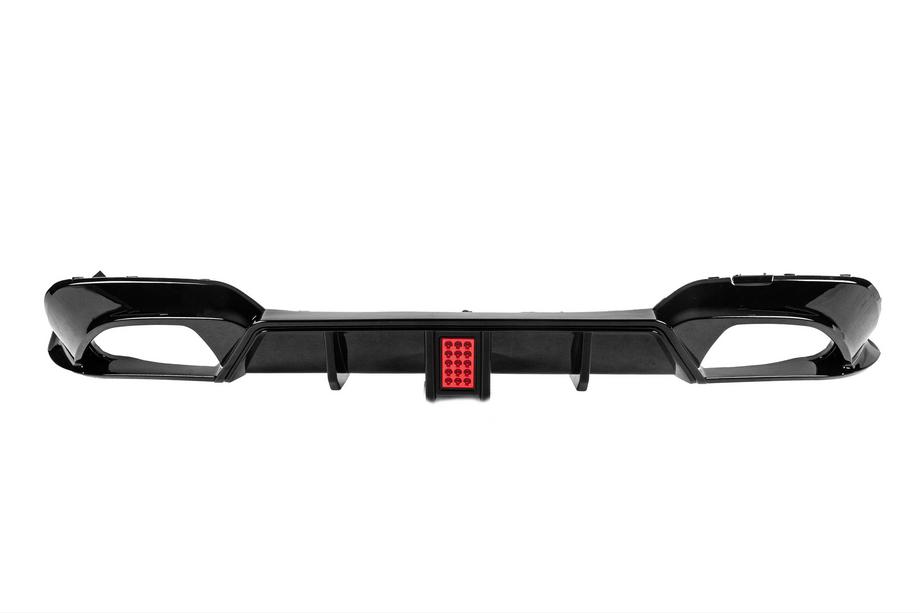 BMW 3 Series G20/G21 2018- Diffuseur de Pare-chocs Arrière CS-Style LED (pour M-Sport 2018-2022, ABS) Photo 1