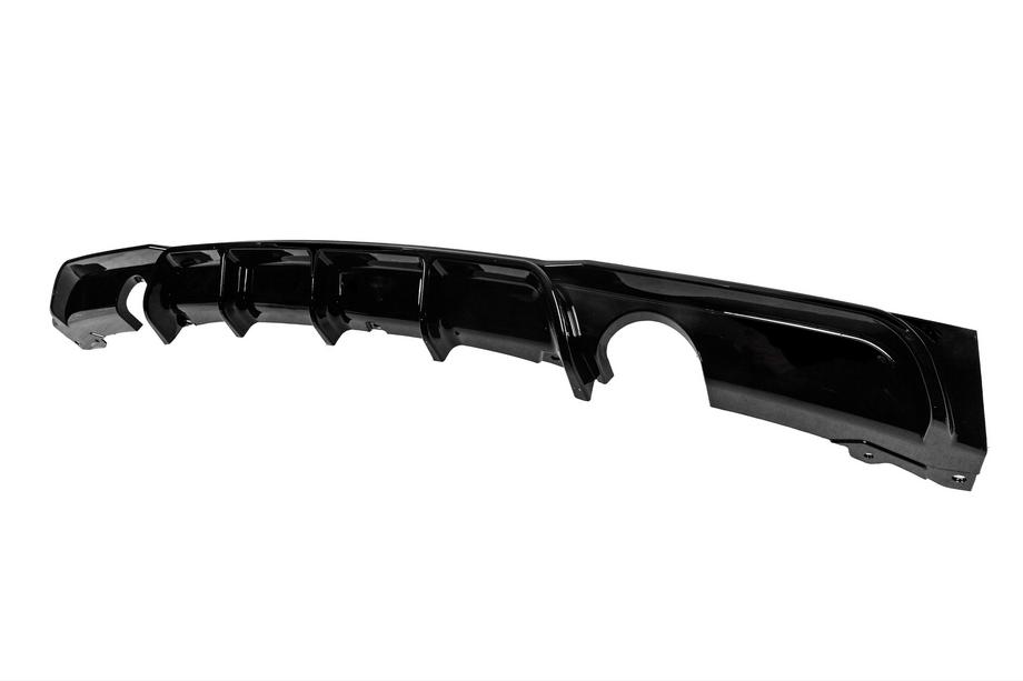 BMW 3 Series F30/F31 2012-2019 Diffuseur arrière pour échappement simple double sortie latérale (pour M-Sport, ABS) Photo 2