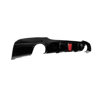 Diffuseur de pare-chocs arrière pour échappement simple double face LED (pour M-Sport, ABS) photo 3