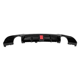 Diffuseur de pare-chocs arrière pour échappement simple double face LED (pour M-Sport, ABS) photo 4