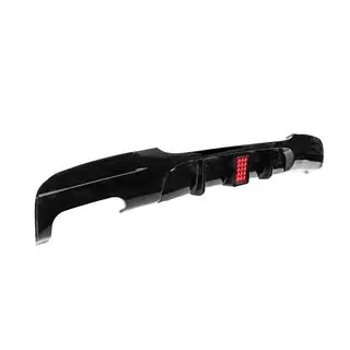 Diffuseur arrière pour échappement double d'un seul côté (pour M-Sport, ABS) photo 3