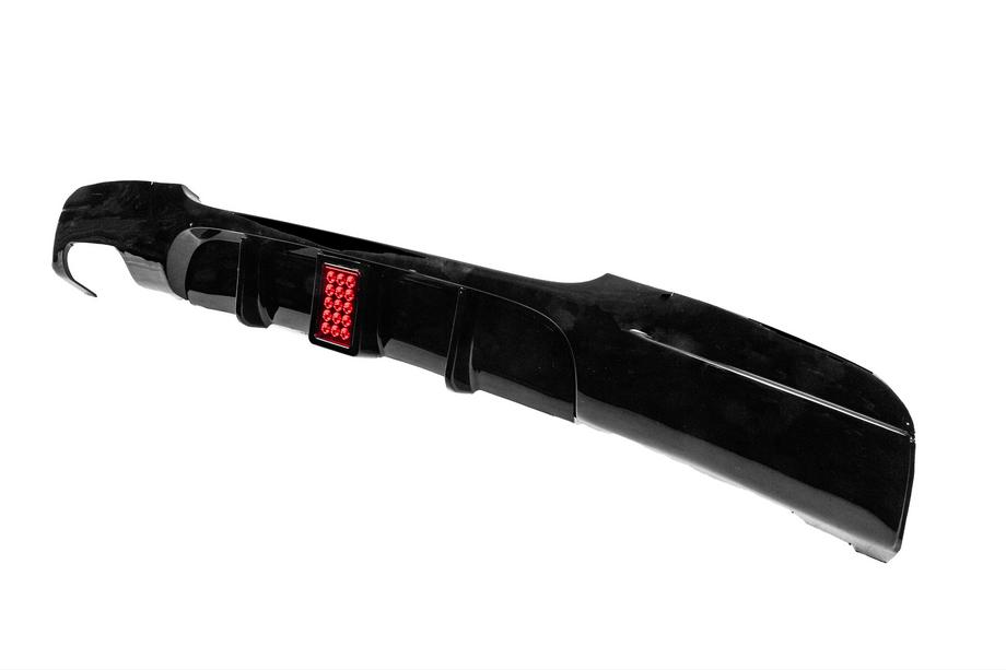 BMW 3 Series E90/E91 2005-2011 Diffuseur arrière pour échappement double d'un seul côté (pour M-Sport, ABS) Photo 2