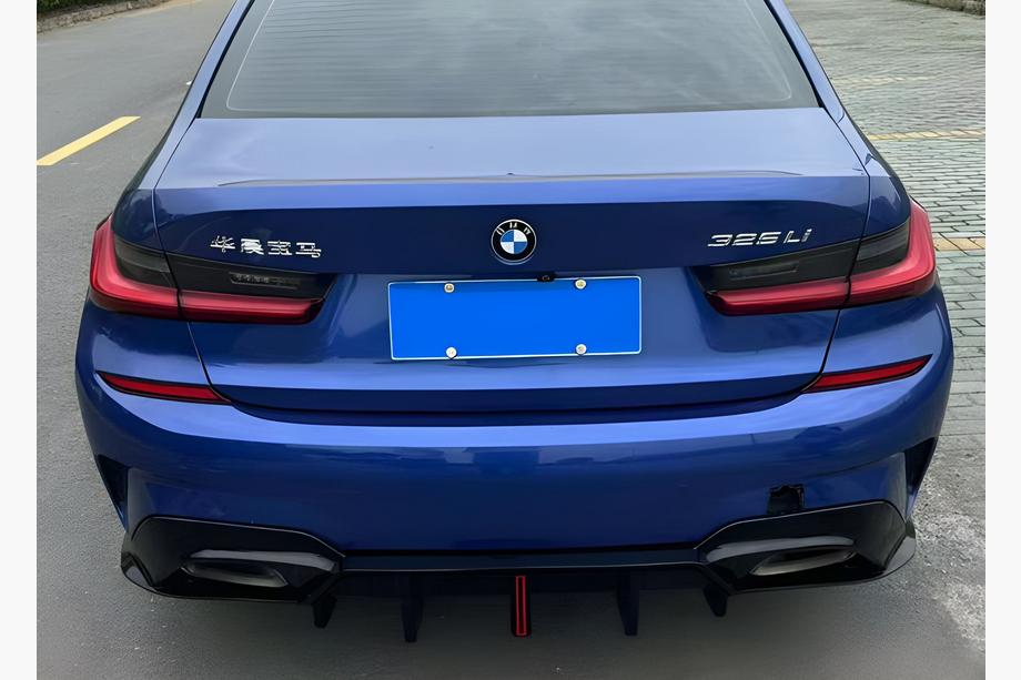 BMW 3 Series G20/G21 2018- Diffuseur arrière B-Style LED (pour M-Sport 2018-2022, ABS) Photo 1