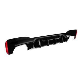 Diffuseur de pare-chocs arrière style LCI (pour M-Sport/M5 F90, ABS) photo 4
