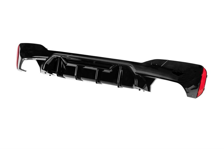 BMW Série 5 G30/G31 2017–2023 Diffuseur de pare-chocs arrière style LCI (pour M-Sport/M5 F90, ABS) Photo 3