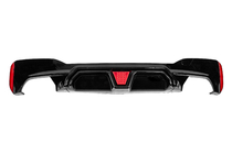BMW Série 5 G30/G31 2017–2023 Diffuseur de pare-chocs arrière CS-Style LED (pour M-Sport/M5 F90, ABS) photo 1