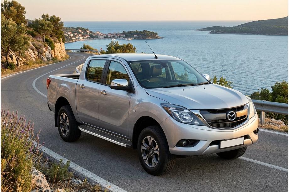 Mazda BT-50 2012- Marchepieds Latéraux Fullmond (2 pcs, aluminium) Image