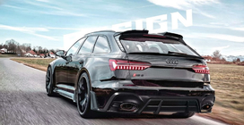 Audi A6 C8 2018–2025 Kit carrosserie AE-Design Carbon (pour RS6) photo 2