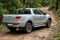 Mazda BT-50 2012- Marchepieds latéraux type X5 (2 pcs, aluminium) photo 1