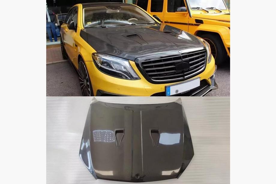 Mercedes S-class W222 2013-2022 Capot (Carbone) Image