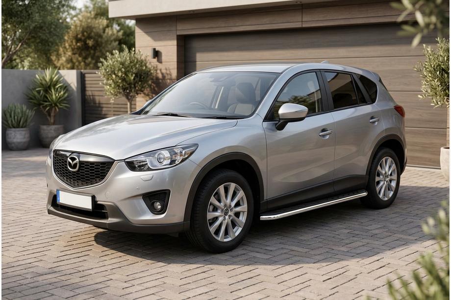 Mazda CX-5 2012-2017 Marchepieds Latéraux Maydos V1 (2 pcs, inox) Image