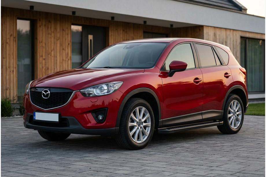 Mazda CX-5 2012-2017 Marchepieds Latéraux Allmond Black (2 pcs, Aluminium) Image