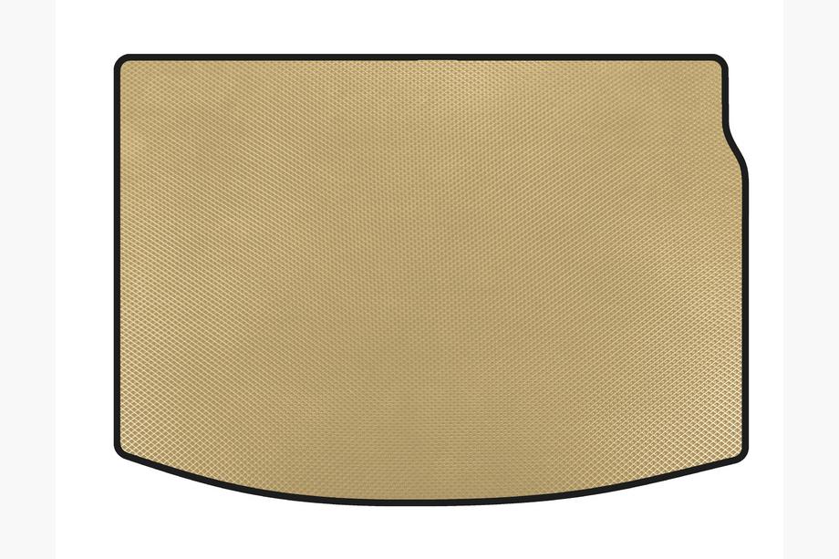 Renault Megane III 2009-2016 Tapis de coffre EVA (HB, Beige) Photo 1