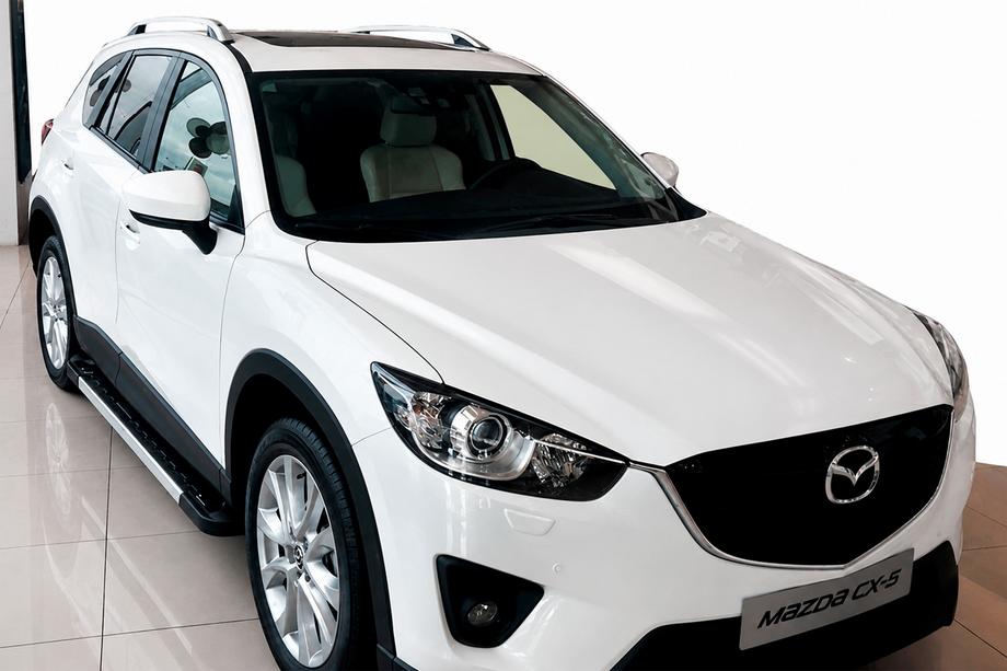 Mazda CX-5 2012-2017 Marchepieds Latéraux RedLine V1 (2 pcs, Aluminium) Image