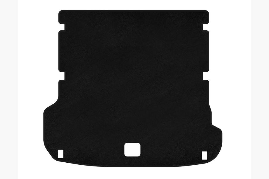 Audi Q7 2015–2026 Tapis de coffre textile Classic (7 places, Noir) Image