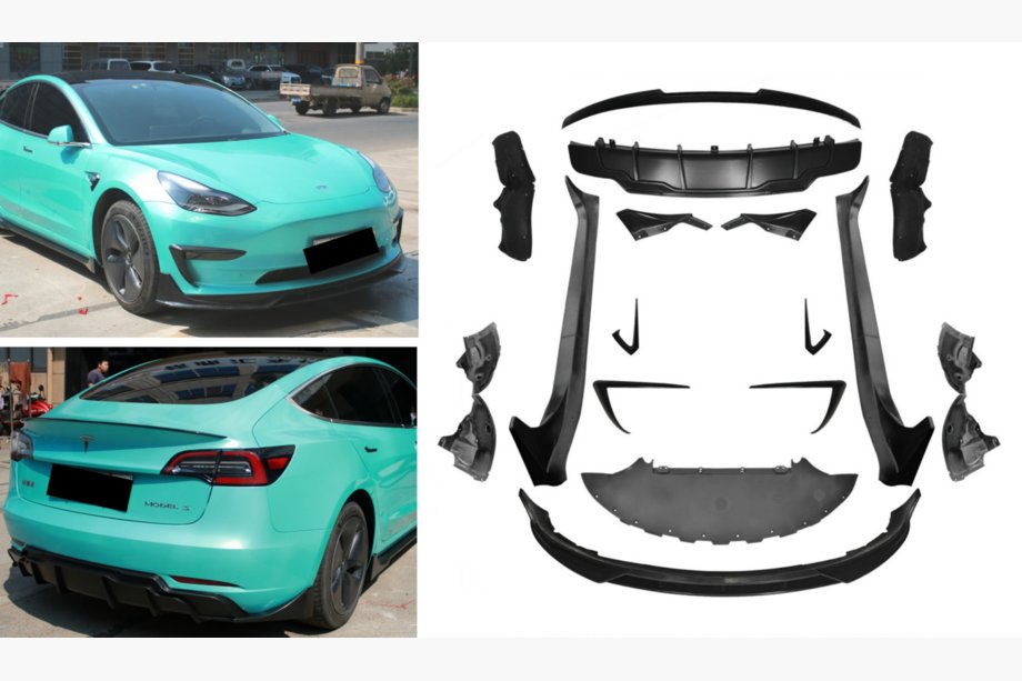 Tesla Model 3 2017- Kit carrosserie (2017-2023) Image