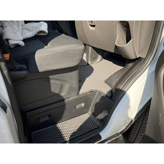 Tapis de seuil en polyuréthane (2 pcs, EVA, gris) Ford Custom 2013-2022 photo 2