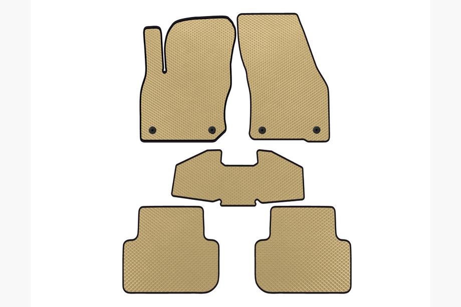 Volkswagen Tiguan 2023- Tapis de sol EVA (Beige) Photo 1
