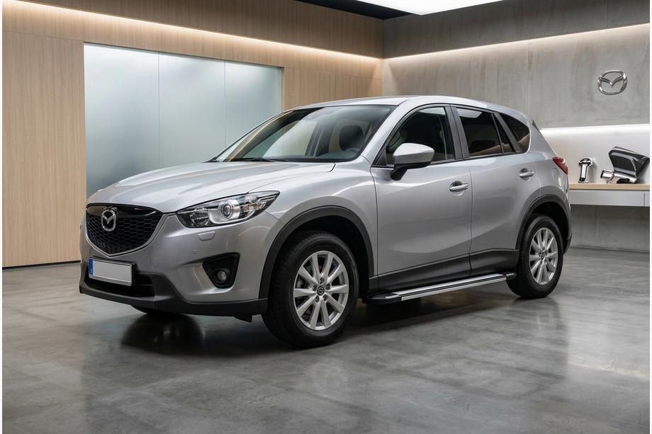 Mazda CX-5 2012-2017 Marchepieds Latéraux Rainbow (2 pcs, Aluminium) Image