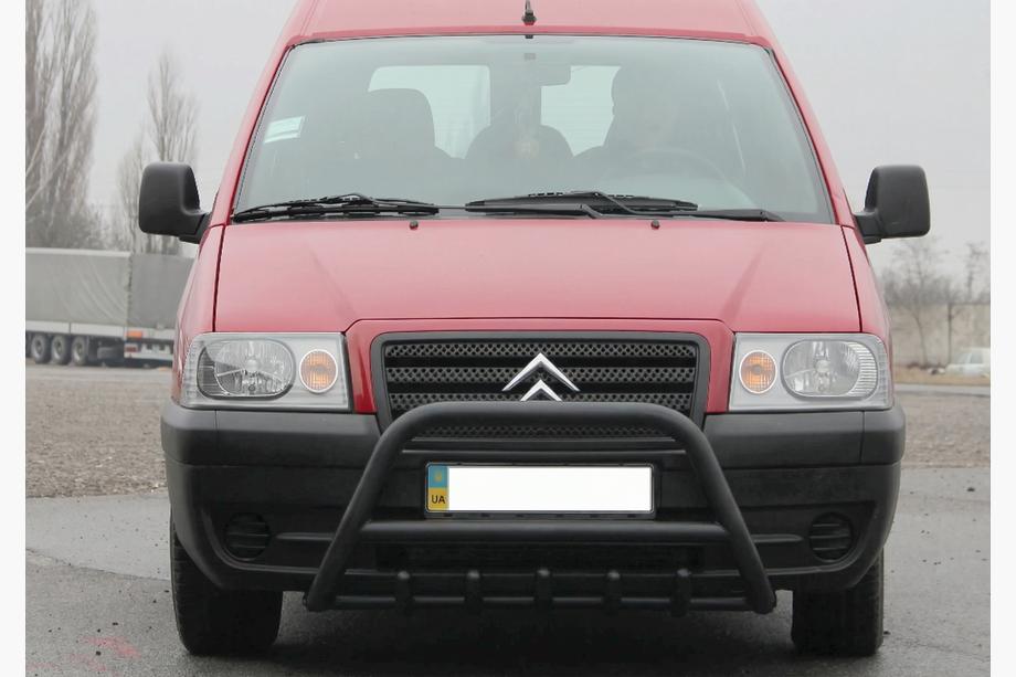 Peugeot Expert 1995-2007 Pare-buffle WT003 Noir Inox Image