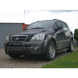 Pare-buffle WT003 Noir (Inox) Kia Sorento I BL 2002-2009 photo 1