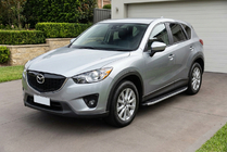 Mazda CX-5 2012-2017 Marchepieds Latéraux Fullmond (2 pcs, aluminium) photo 1