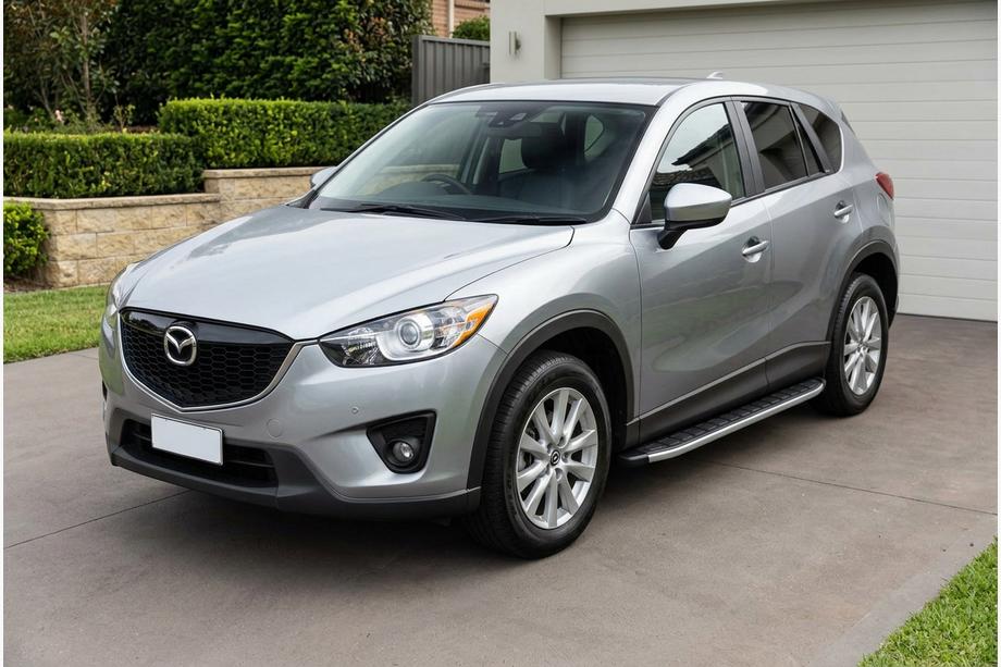 Mazda CX-5 2012-2017 Marchepieds Latéraux Fullmond (2 pcs, aluminium) Image