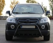 Chevrolet Captiva 2006-2019 Barre Avant WT003 Noire (Inox) photo 1