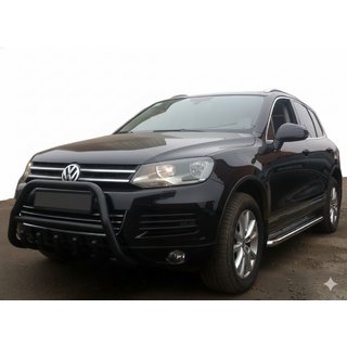Pare-buffle WT003 Noir Inox photo 3