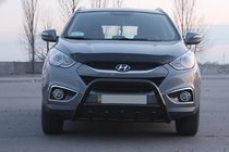 Hyundai IX-35 2010-2015 Barre Avant WT003 Noire (Inox) photo 4