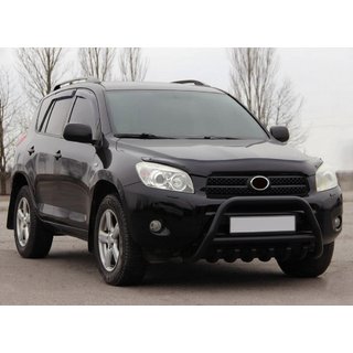 Pare-buffle WT003 Noir Inox Toyota Rav 4 2006-2013 photo 1