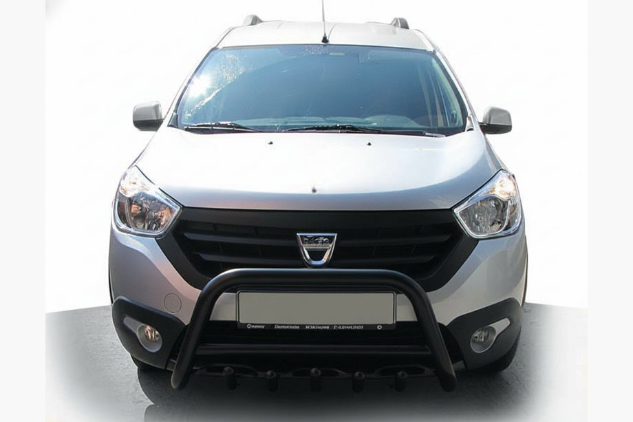 Dacia Dokker 2013-2022 Pare-buffle WT003 Noir (Inox) Image