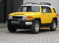 Toyota FJ Cruiser 2006-2022 Pare-buffle WT003 Noir Inox photo 3