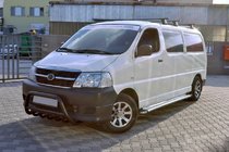 Toyota HiAce Pare-buffle WT003 Noir Inox photo 3