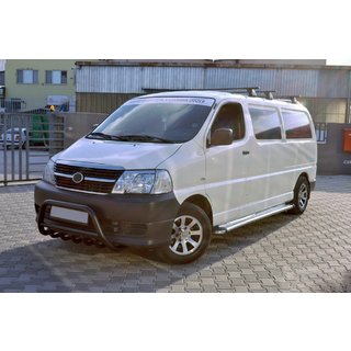 Pare-buffle WT003 Noir Inox Toyota HiAce photo 3