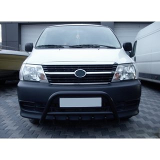 Pare-buffle WT003 Noir Inox Toyota HiAce photo 4