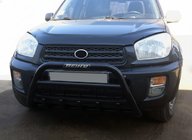 Toyota Rav 4 2001-2005 Pare-buffle WT003 Noir Inox photo 3
